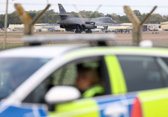 El primer ministro británico asegura que Irán está detrás del incidente en la base aérea de Fairford