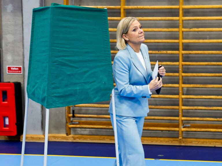 Los socialdemócratas ganan las elecciones en Suecia, según los sondeos a pie de urna