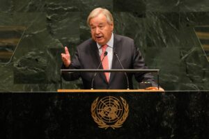 Guterres, en su último discurso ante la Asamblea General de la ONU: “Las grietas del mundo se han convertido en abismos”