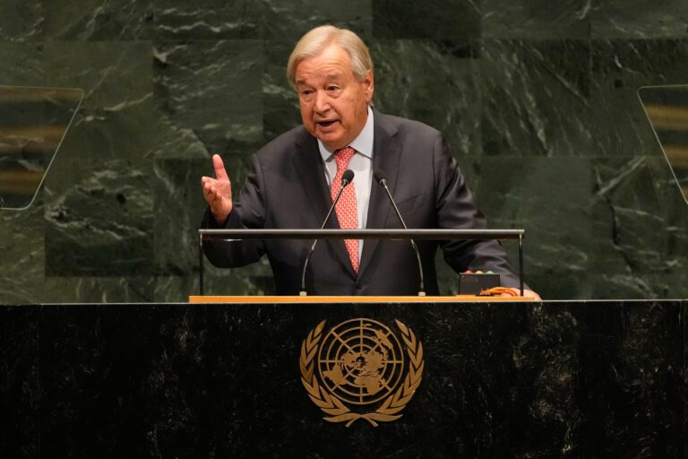 Guterres, en su último discurso ante la Asamblea General de la ONU: “Las grietas del mundo se han convertido en abismos”