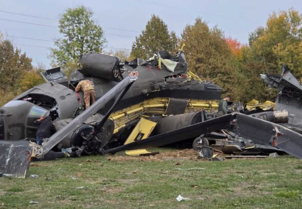 Al menos cuatro muertos al estrellarse un helicóptero militar italiano en Bosnia