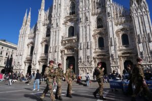 La temida jornada de protestas en Italia transcurre sin incidentes y con la detención del presunto promotor en redes de los disturbios
