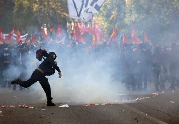 La cólera de los estudiantes toma las calles de Francia