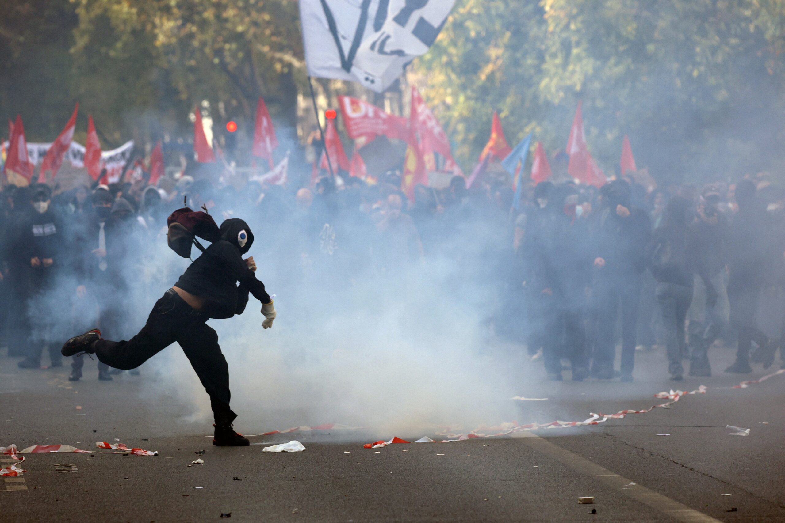 La cólera de los estudiantes toma las calles de Francia