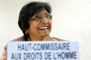 Navi Pillay, la Nobel de la Paz que ha dedicado su vida a luchar contra los genocidios